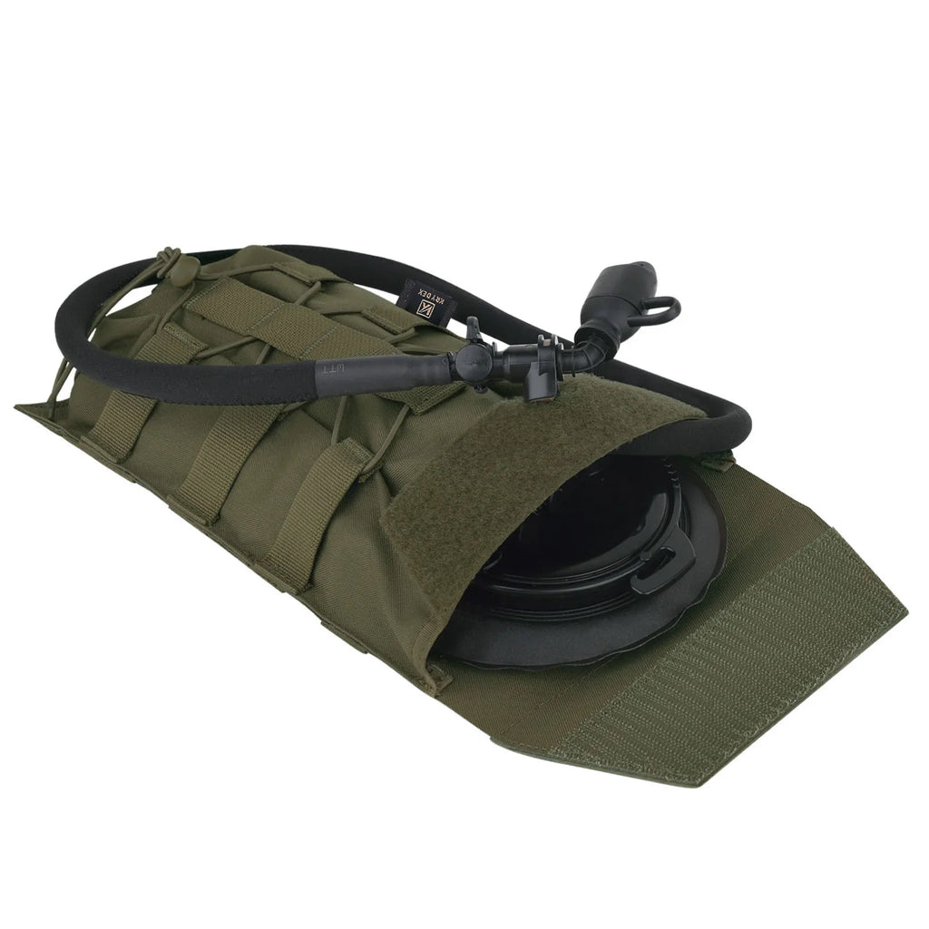 KRYDEX 500D Tactical 1.5L Hydration Carrier MOLLE Pouch Modular 50oz Water Bladder Bag Pack Hunting Outdoor Hiking Accessories