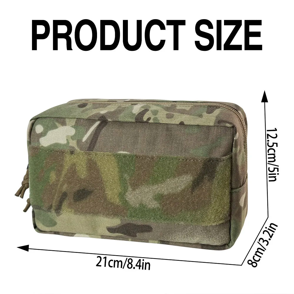 UNIONTAC 500D nylon tactical drop bag of  sub-abdominal transport kit for hook and loop attached tactical abdomen expand