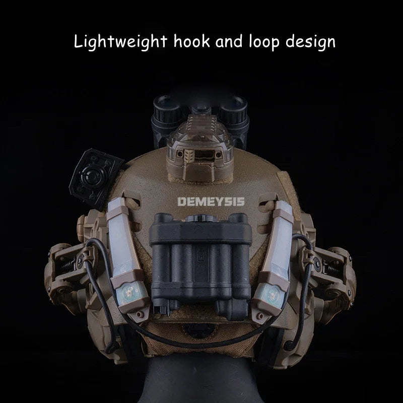Tactical Helmet Airsoft Paintball Combat Training Lightweight Head Protector with Liner Pad Chin Strap