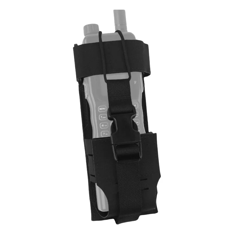Universal Radio Pouch | Range Communication Holder | Outdoor Adventure Gear Carrier