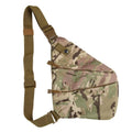 Close-fitting single-shoulder anti-theft bag, messenger chest bag, multi-functional storage bag, outdoor leisure sports waist ba