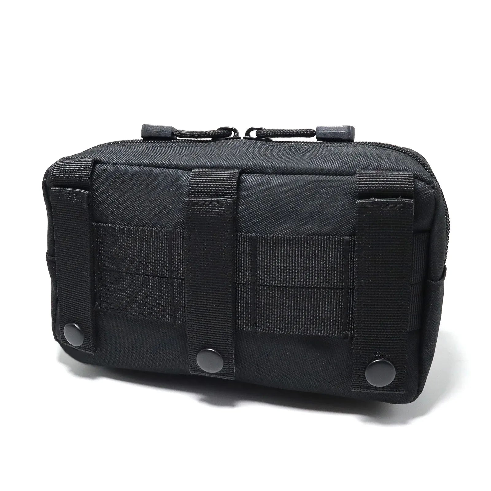Tactical Molle Horizontal Admin Pouch with Front Drawstring Pocket EMT Pouch EDC Utility Orgaznier Bag Hunting Fanny Pack
