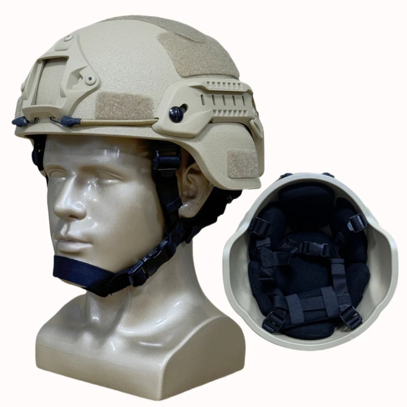 Wendy Tactical Riot and Impact Helmet High Quality Glass Fiber Field Training Helmet Protector MICH FAST