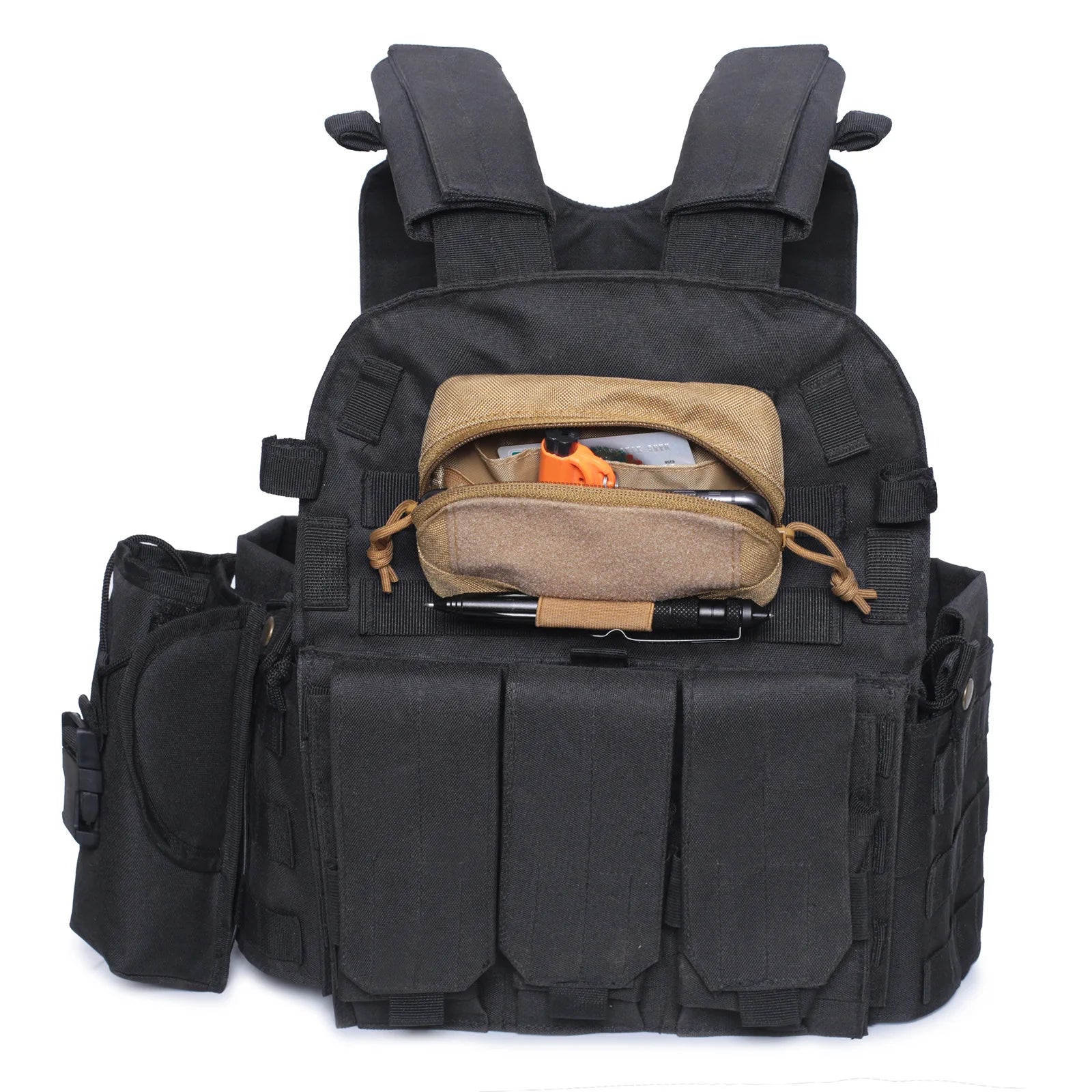 Tactical EDC Molle Pouch Waist Pack Hunting Shooting Pocket Accessories Bag Medical First Aid Bag Running Travel Camping Bag