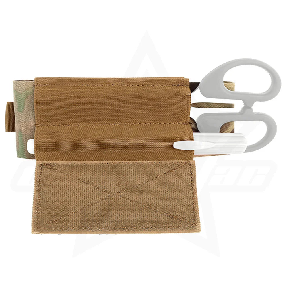 OPHIDIAN Tourniquet Pouch Holder TQ Tourniquet Case Trauma Medical Shear Pouch Elastic Tourniquet Straps Storage Bag Carrier