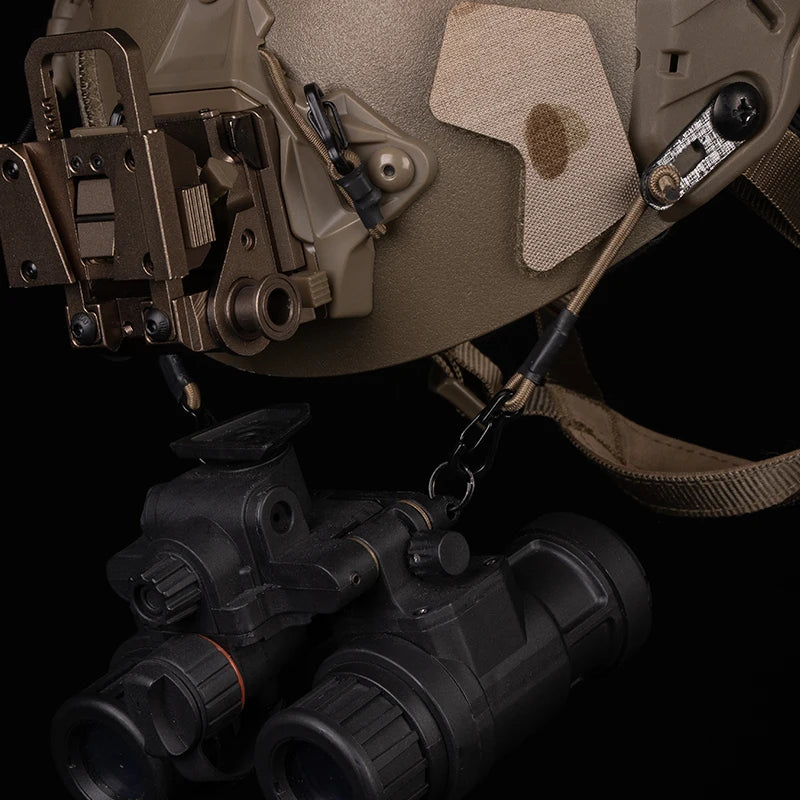 2pcs Tactical NVG Mount Lanyard V1 Elastic Retention Bungee Cord for PVS7 PVS14 PVS31 Airsoft Helmet Mounted Night Vision Device