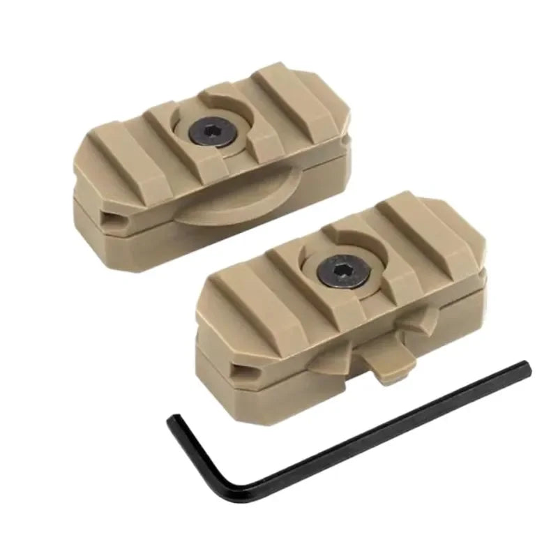 Tactical Helmet Mount for Flashlight with 360 Degree Rotating Buckle Compatible with FAST ARC Helmet Strong Lightweight Nylon