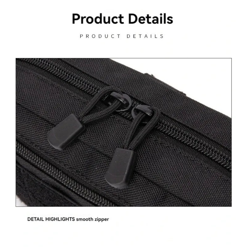 Tactical MOLLE Waist Pouch Compact EDC Utility Bag Phone Tool Storage Outdoor Hunting Hiking Accessory