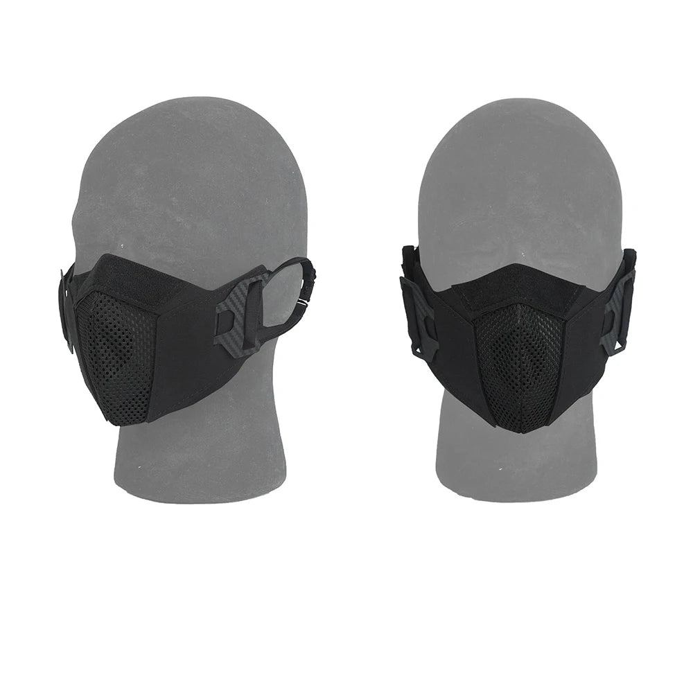 DMGear Tactical Face Mask Anti-Fog Hunting Protection Gear Huting Equipment Accessory Airsoft Comfortable Laser Cut Breathable