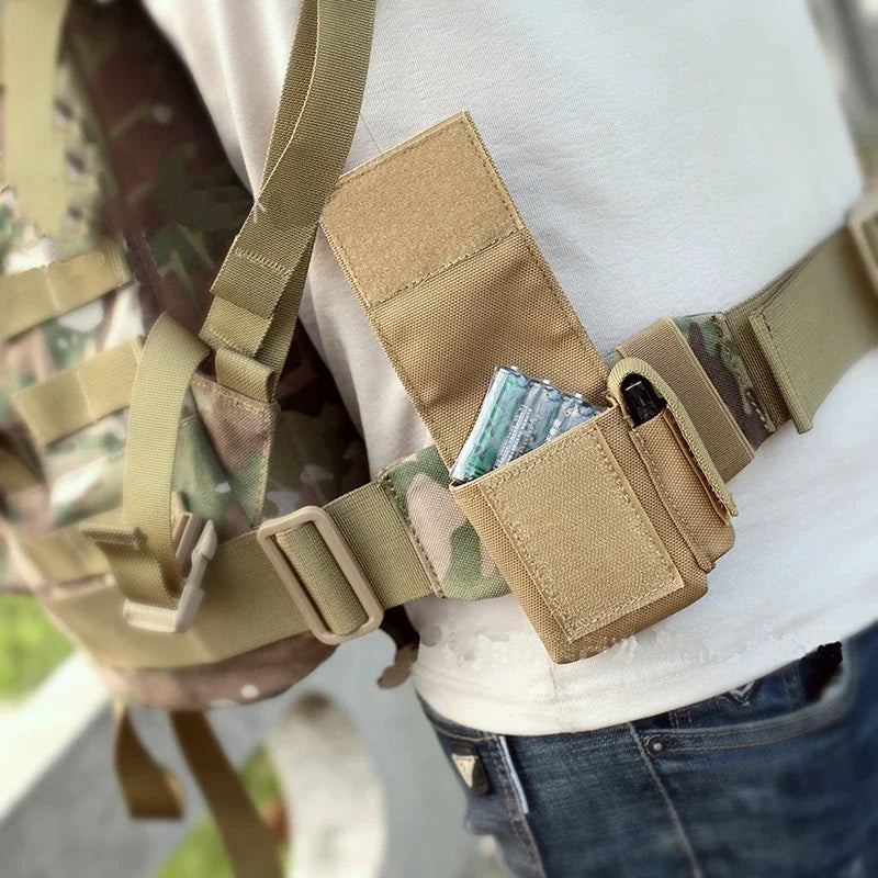 High Quality Nylon Cigarette  Battery Lighter Storage Bag Waist Bag Outdoor Tactical Molle Waist Mobile Phone Suitca Edc Pouch