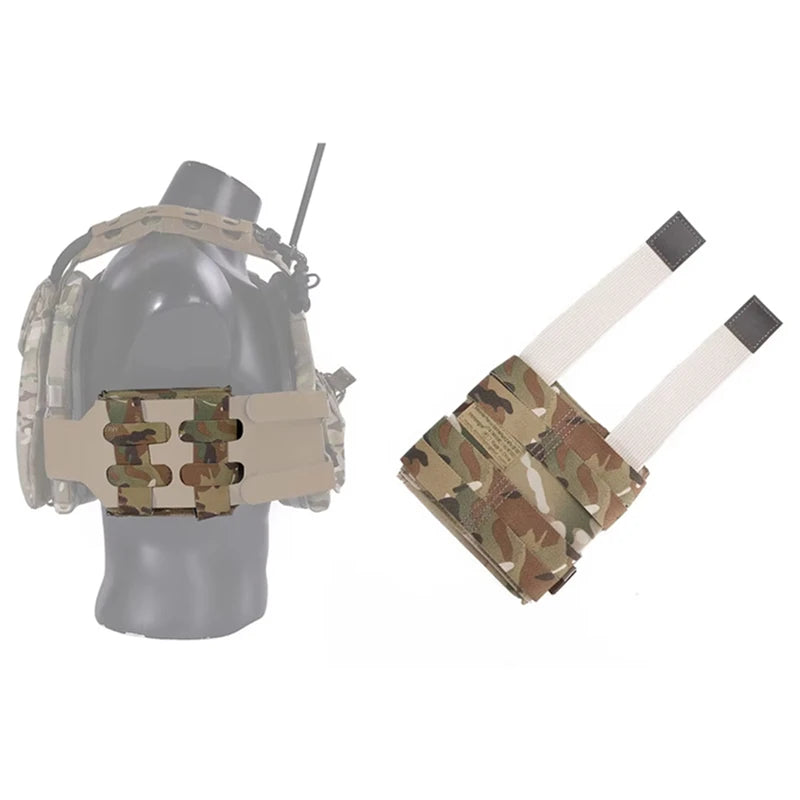 SS Vest Ultralight Side Plate Pouch Side Armor Carrier Pouch EVA Pad Sundry Bag Maritime Skeletal Cummerbund MVS Hunting Vest
