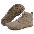 Winter Snow Boots Winter Jogging Sneakers Non Slip Casual Barefoot Shoes Waterproof High Top for Outdoor Travel