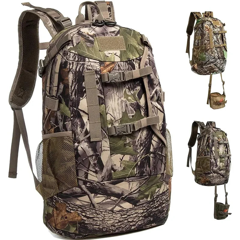 Camouflage Bag, Large Capacity, Waterproof Hunting Rifle, Composite Bow Bag, Multifunctional Hunting Backpack