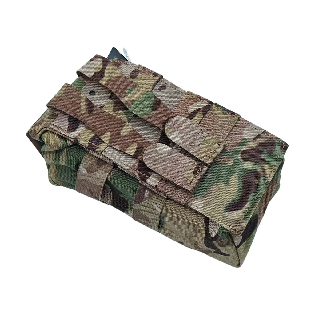 Compact Upright Emergency Organizer Quick-Access Bag with Handle Water-Resistant Molle Hunting Pack