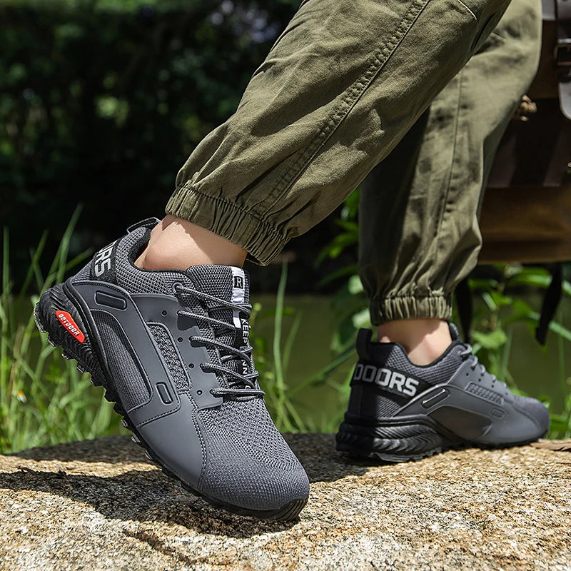 Men's Breathable Hiking Shoes Outdoor Sports Shoes Tactical Training Boots Men's Hiking And Hunting Tactical Sports Shoes