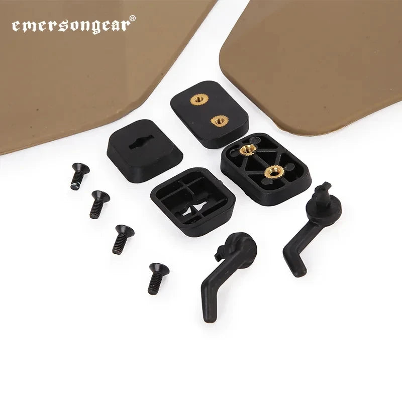 Tactical Airsoft Helmet Side Cover Ear Protection Cover Helmet Earmuffs For FAST MICH ACH Helmet Accessories