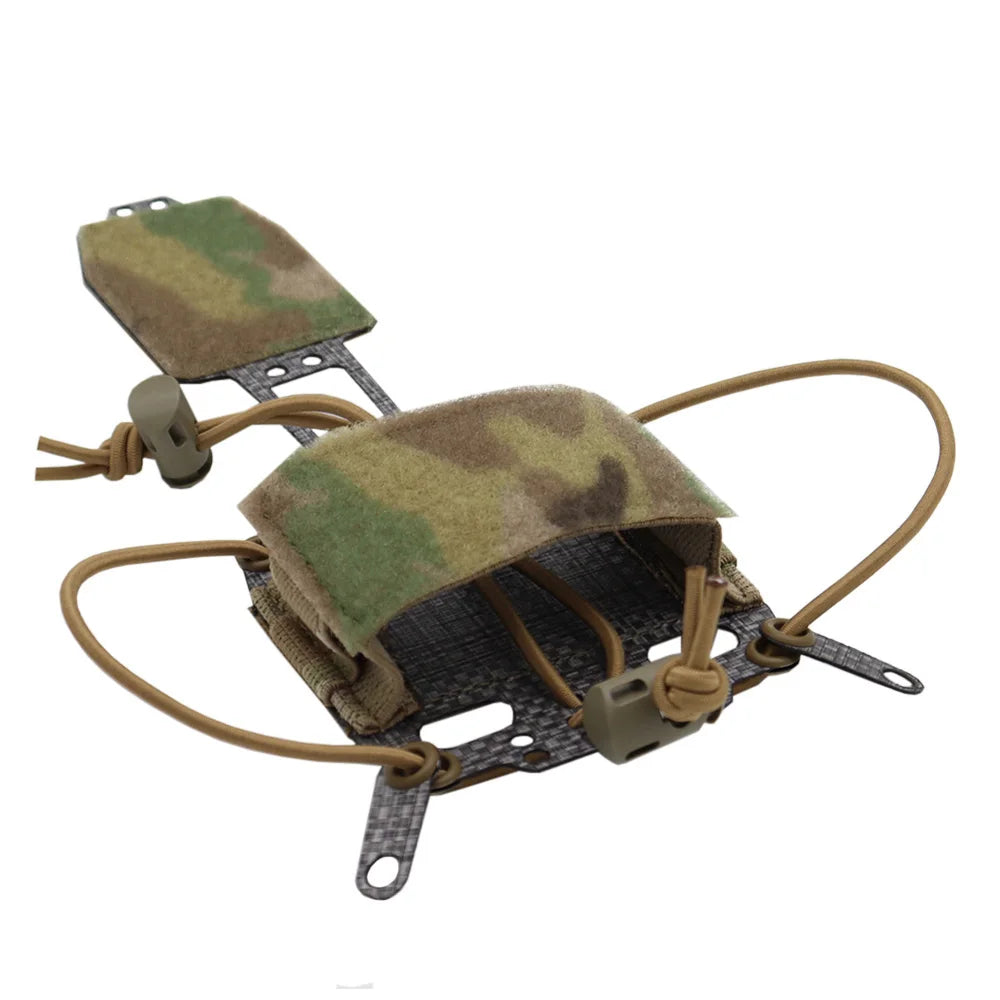 VULPO Tactical Helmet PVS31 Battery Case Pouch FERRO Style PVS-31 Battery Retention System Helmet Accessories