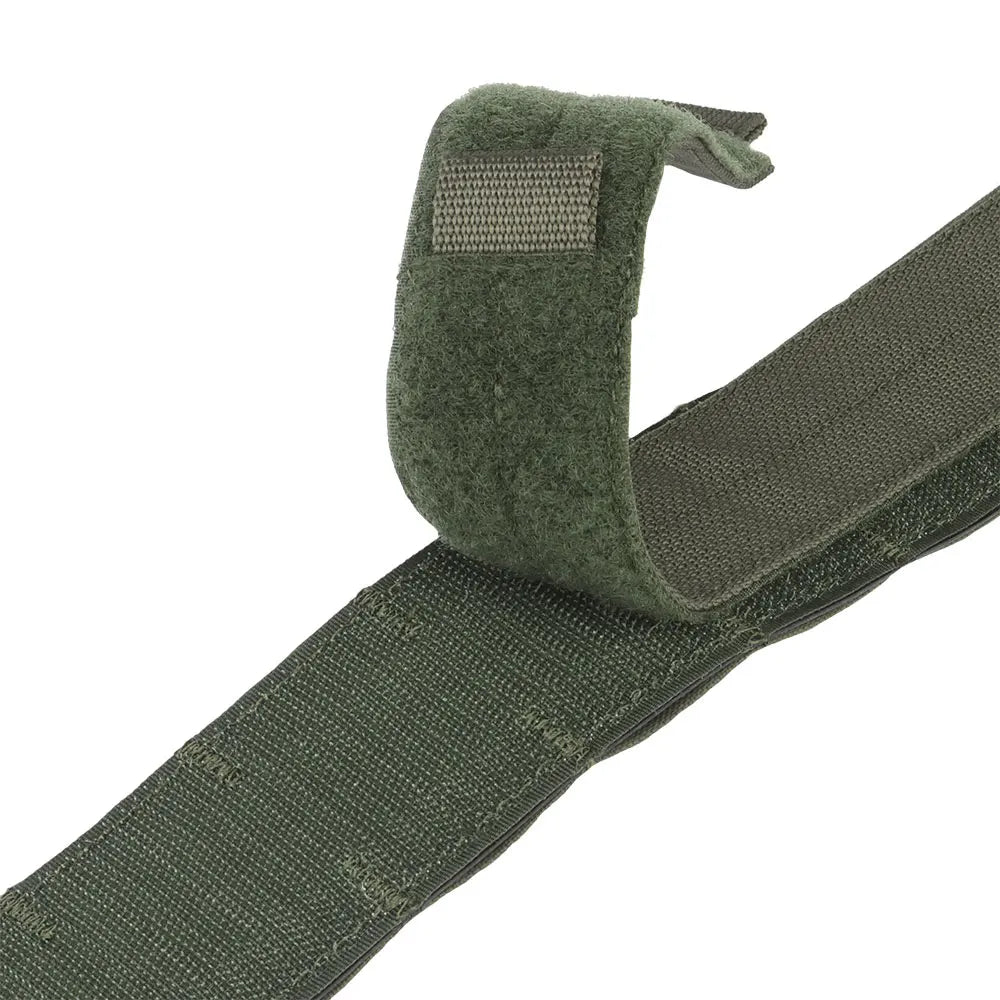 Bison Belt 2 Layer Lightweight Low Profile MOLLE Waist Belt with Alloy Quick Release Buckle Ferro Style for Hunting Outdoor