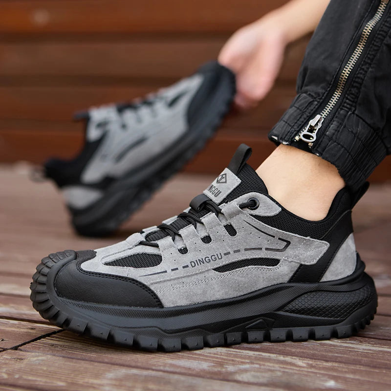 Lightweight Safety Shoes Men Women Breathable Steel Toe Work Shoes Puncture Proof Work Sneakers Protection Safety Boots