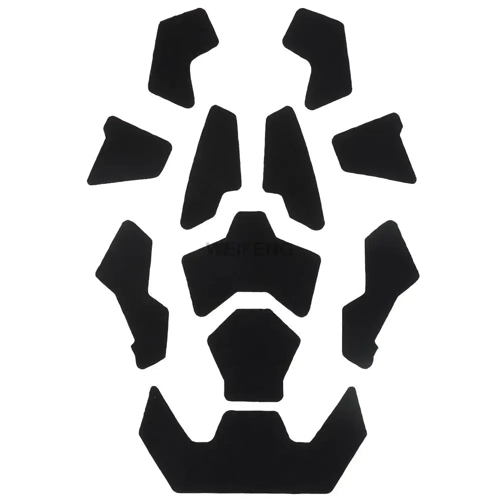 11PCS/SET Tactical Helmet Magic Sticker High Cut Fast Helmet Patches Hook and Loop Fastener Sticky Hunting Accessories