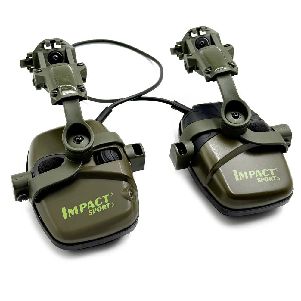 New Generation HL Helmet VersionTactical Electronic Shooting Earmuff Anti-noise Headphone NRR23dB