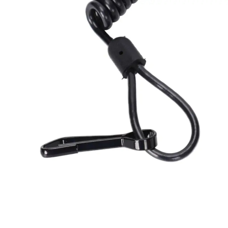 for Police Tactical Gun Strap, Spring Elastic Cord, Hunting Accessories with Buckle, Camping Safety Rubber Spring