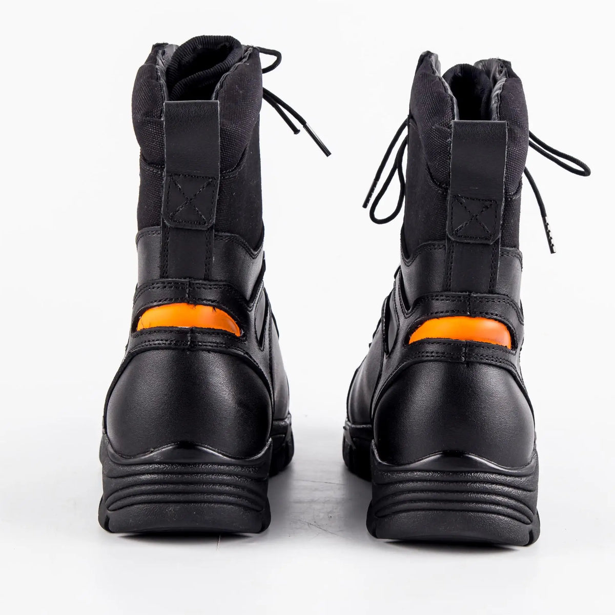 Anti Smashing Puncture Cowhide Material Forest Protection Combat Boots Emergency Rescue Outdoor Hunting Protective Labor Shoes