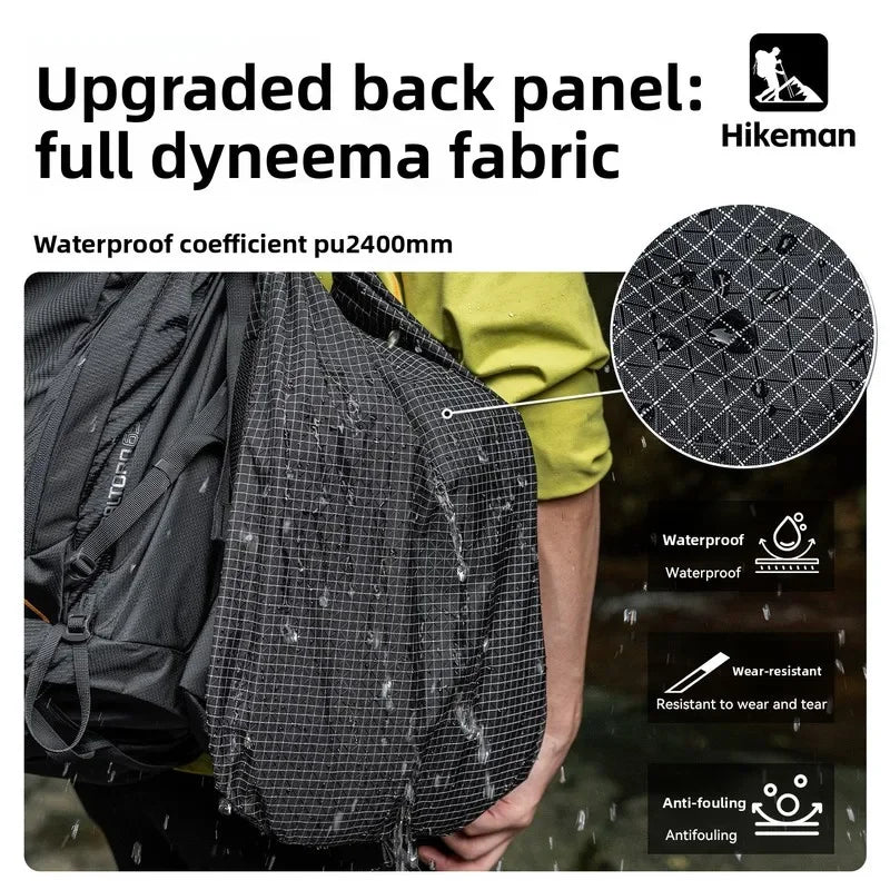 Ultralight Dyneema Shoe Storage Pouch Breathable Mesh Backpack Hanging Shoe Bag Roll-top Organizer for Hiking Camping Gym Travel