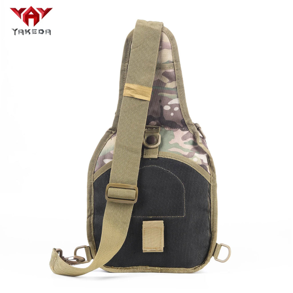 Training shoulder bag crossbody bag 900D carrying strap bag chest bag multiple pocket compartment MOLLE webbing