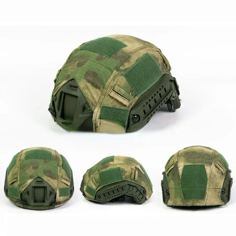 Tactical Helmet Cover Head Circumference 52-60cm Helmet Airsoft Paintball Wargame Gear CS FAST Helmet Cover 10 Colors
