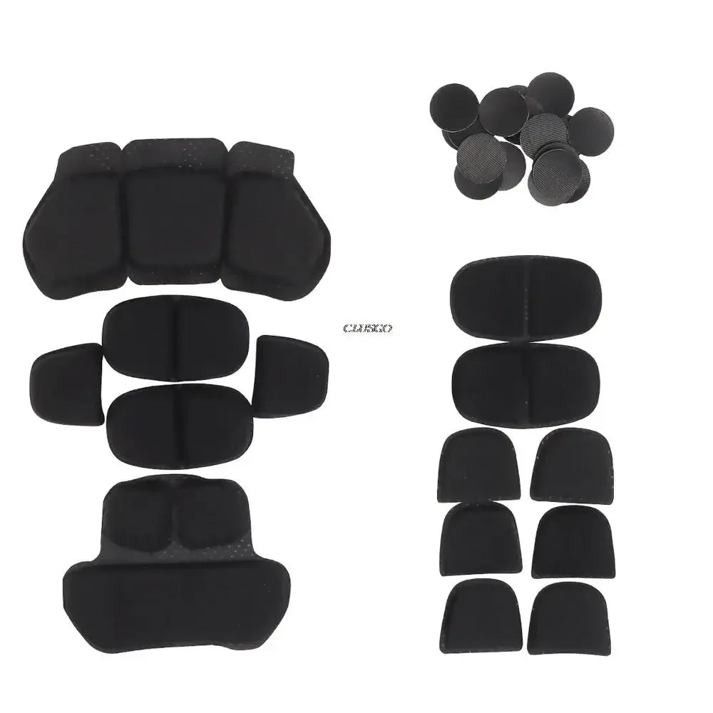 Tactical Helmet Inner Padding Kit Memory Foam Protective Pad FAST SF SUPER HIGH CUT HELMET LINING PADS