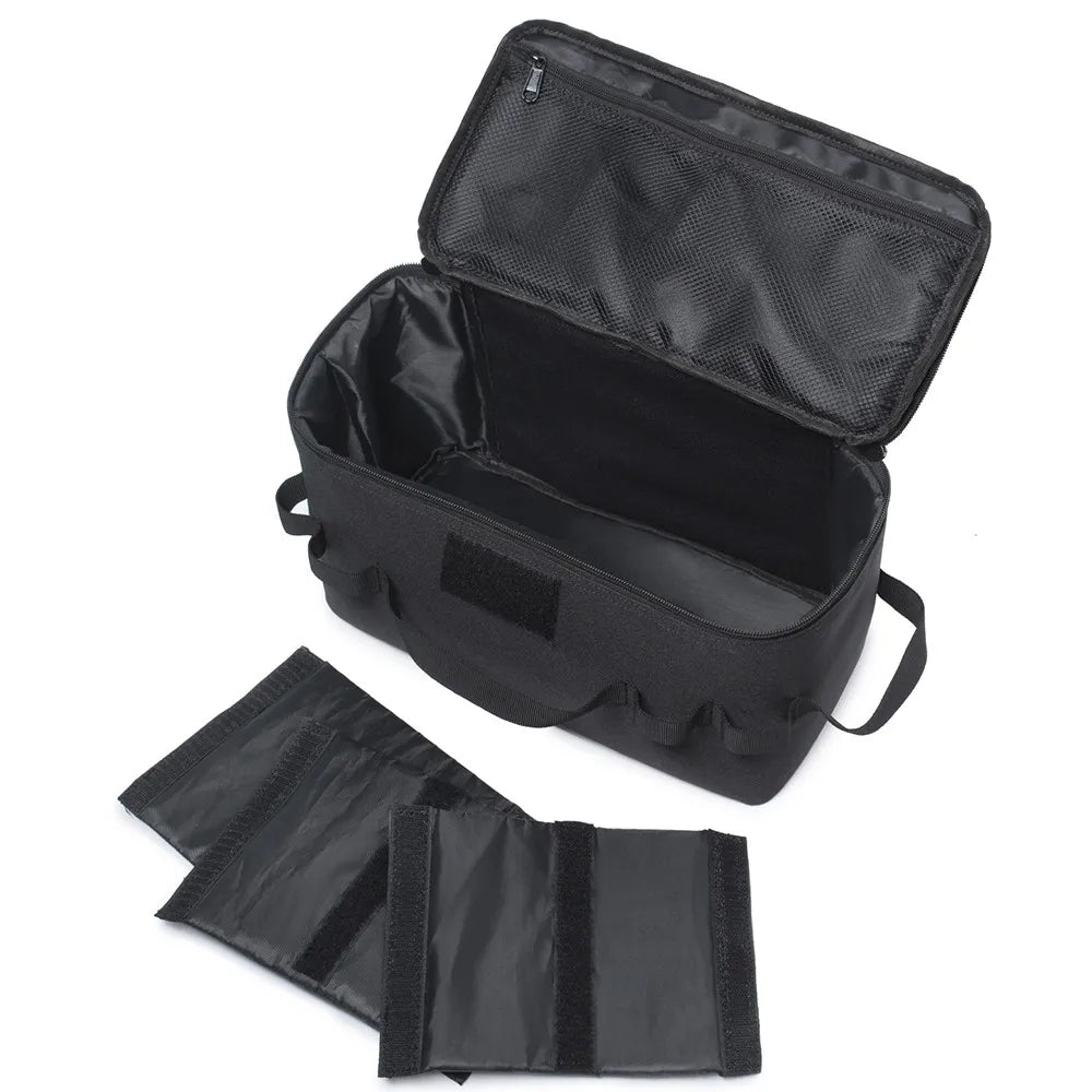 11L Tactical Duffle Bag Molle Utility Tote Bag Hunting Shooting Range Bag Outdoor Soft Storage Case with 3 Adjustable Dividers