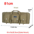 LQARMY 32 38 inch 81cm 97cm Rifle Bag Double Gun Case Backpack Airsoft Portable Bag Shooting Hunting Accessories