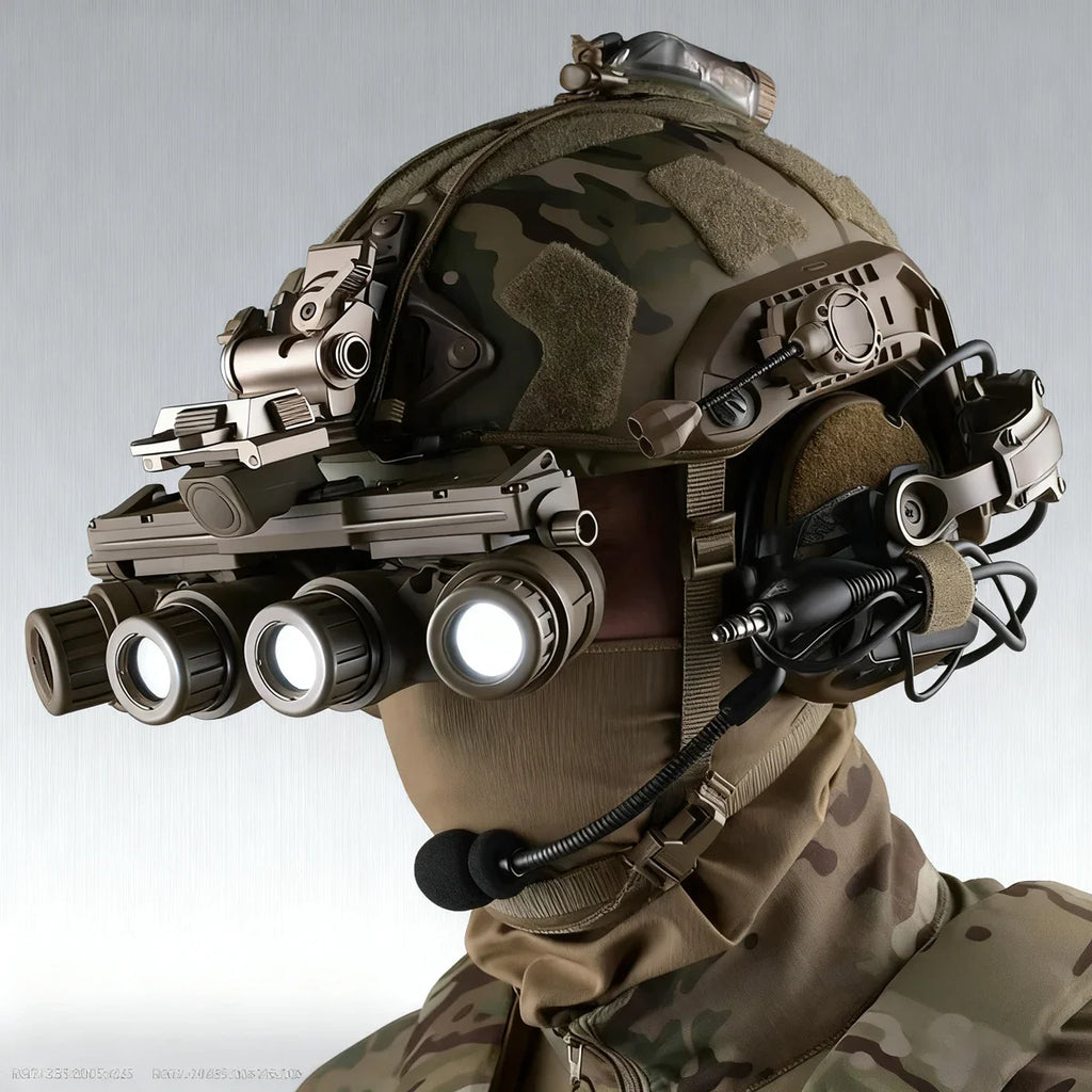 NVG 18 Tactical Helmet Night Vision Goggles, Model MICH M88, FAST FMA Air Gun, L4G24, Helmet Seat PVS-15, PVS-15