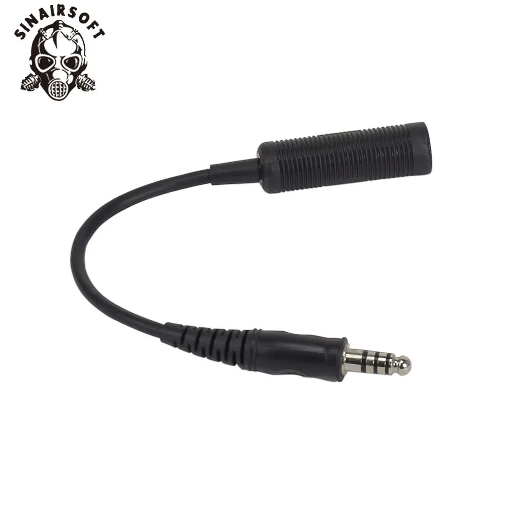 Z Tactical Hunting Wiring Transform Adapter Z-TAC  Softair Headset Connect PTT Ztac Airsoft Headphone Accessories Z145