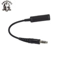 Z Tactical Hunting Wiring Transform Adapter Z-TAC  Softair Headset Connect PTT Ztac Airsoft Headphone Accessories Z145