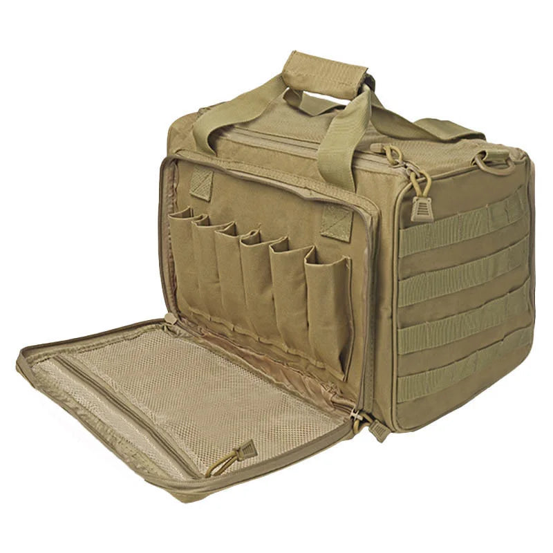 Waterproof Tactical Shooting Bag Nylon Hunting Pistol Gun Bag Outdoor Sport Hiking Camping Travel Shoulder Bag