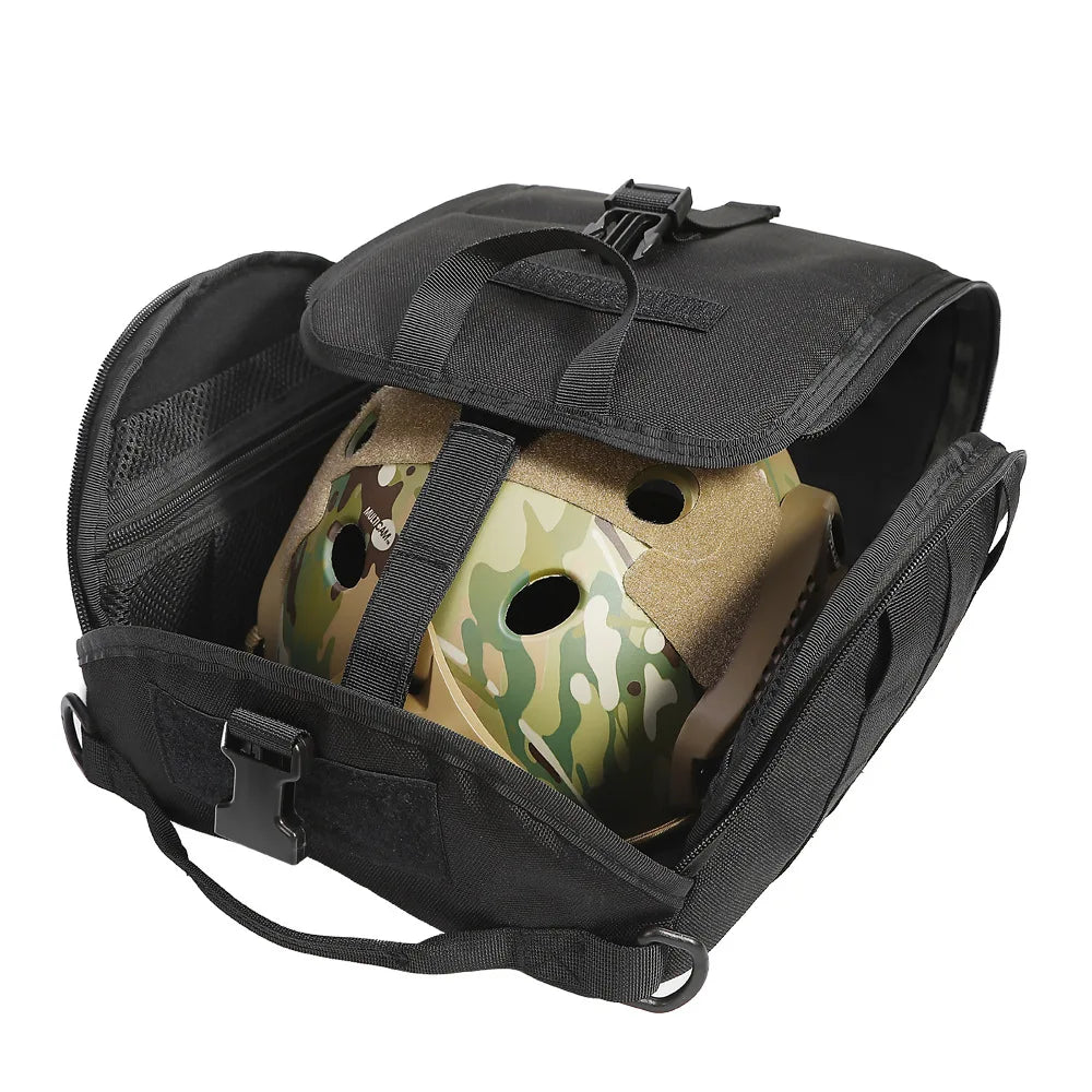 Tactical Helmet Bag Airsoft Anti-virus Carrier Mask Bag Outdoor Storage Molle Bag For Fast MICH Wendy Helmet