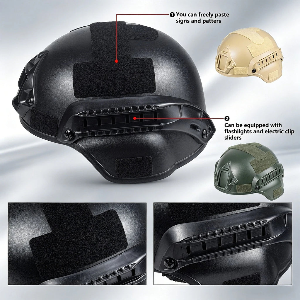 Tactical Helmet FAST Helmet MICH2000 Airsoft MH Tactical Helmet Outdoor CS Riding Protect Equipment