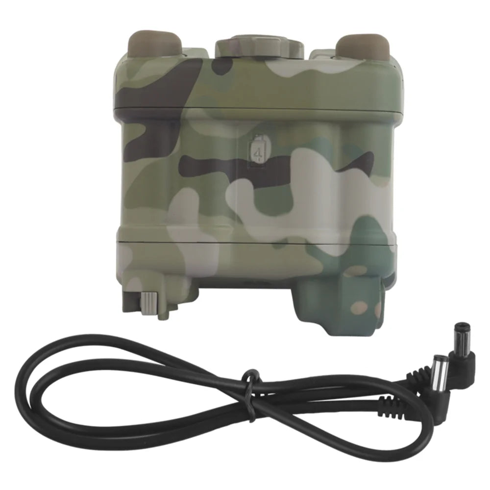 Adjustable Helmet NVG Battery Pouch Helmet Accessories Realistic Battery Storage Holder Pack Dummy Model for AN/PVS31
