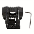 BOOIU Tactical Helmet Flashlight Mount Holder 25mm Multi-Angle Flashlight Clip Fast Helmet Adapter Accessories Headlight Holder