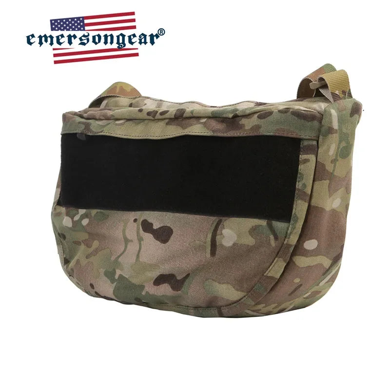 Emersongear Tactical Side Carry Messenger Bag Waterproof Camo Shoulder Crossbody Backpack Cycling Camping Students Outdoor Nylon