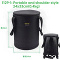 Cylindrical Computer Host Bag for Black Apple MACPRO Trash Can Portable Anti-Splash Fashion Shoulder Backpack