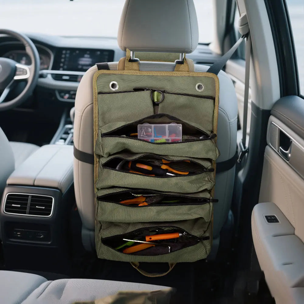Compact and Portable Hardware Tool Storage Bag, Roll-up Design, Also Suitable for Hunting and Fishing