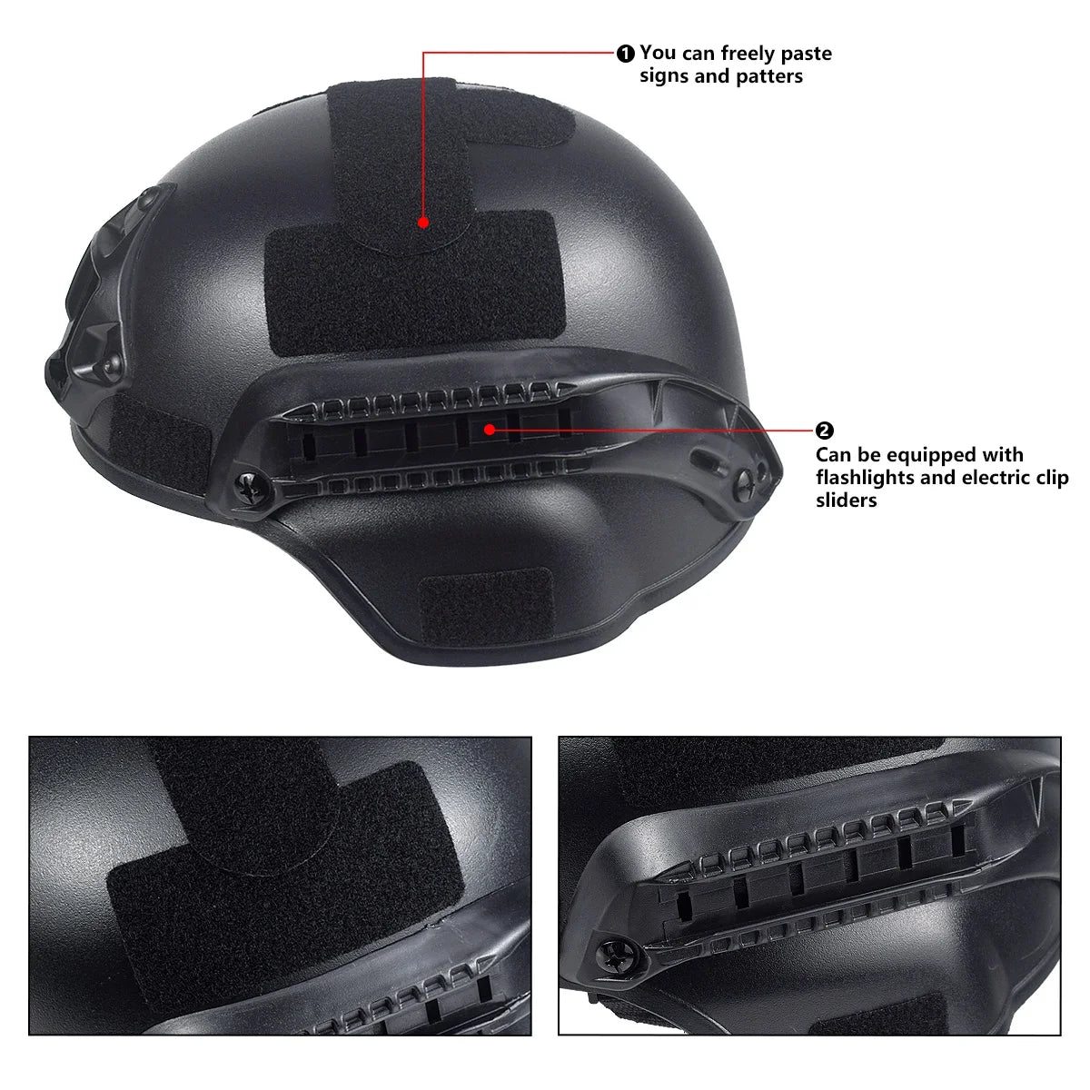 Tactical MICH2000 Softair MH Tactical Helmet FAST Helmet Protective Gear For Paintball CS SWAT Cycling Outdoor Sports Equipment