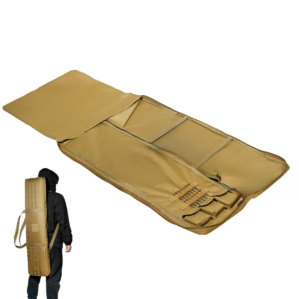 120cm Tactical Bag Outoor Sport Waterproof Backpack Hunting Pouch Shooting Airsoft Gun Bag With Shoulder Strap