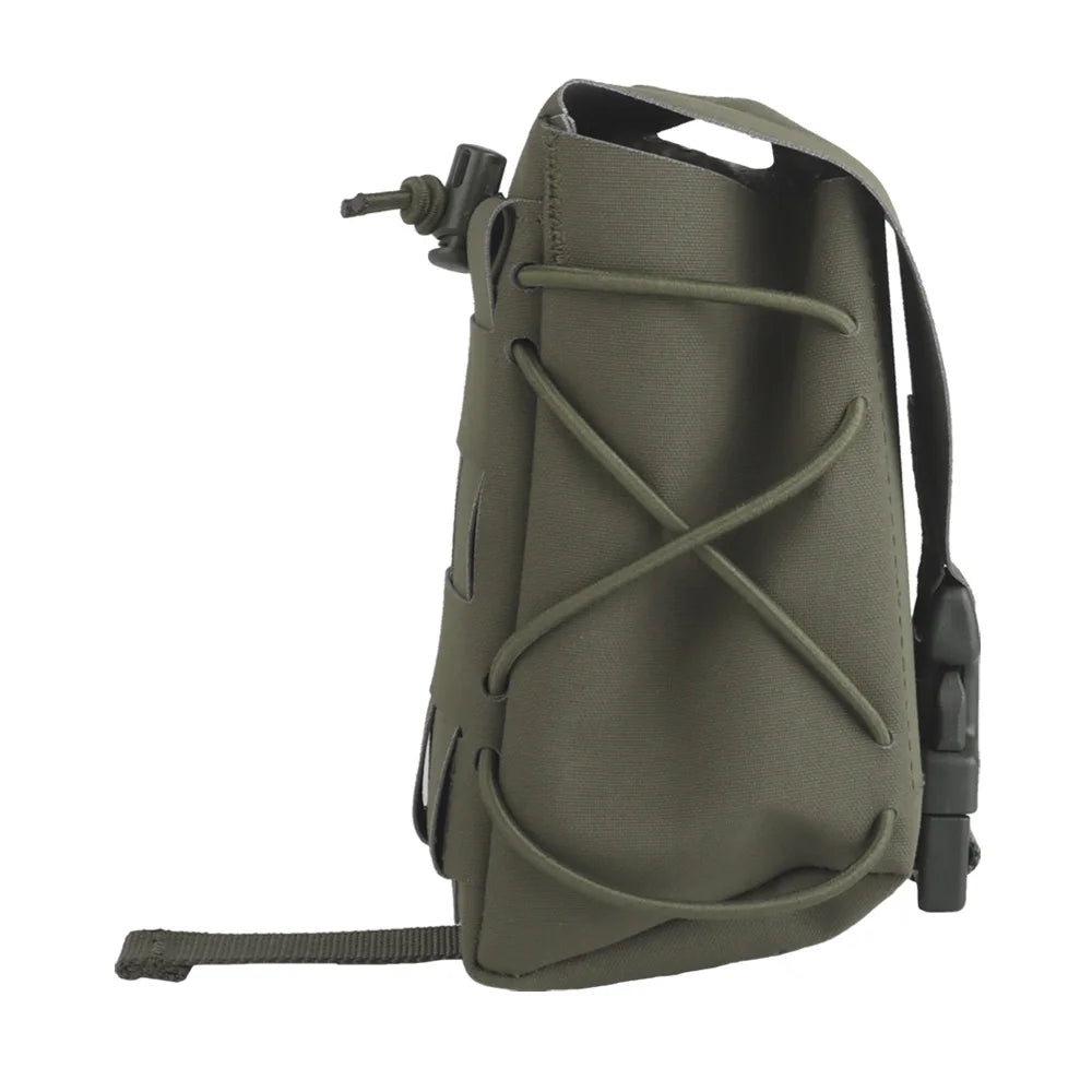 OPHIDIANTAC Rapid release large capacity storage bag and elastic rope arc bags the MOLLE Airsoft hunting wild fire