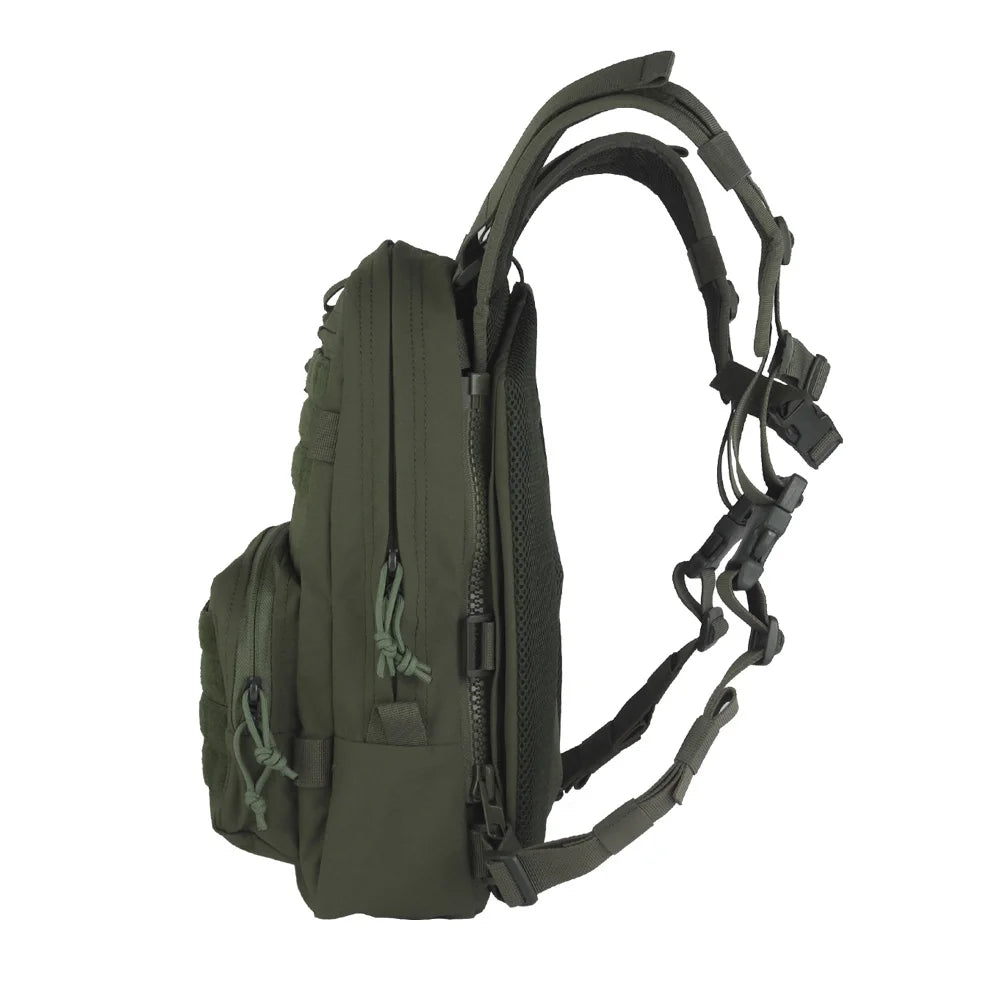 OPHIDIAN Backpanel R Series Style Modular Backpack Multi-Function Outdoor Zipper Bag Set for Airsoft Hunting Vest Plate Holder