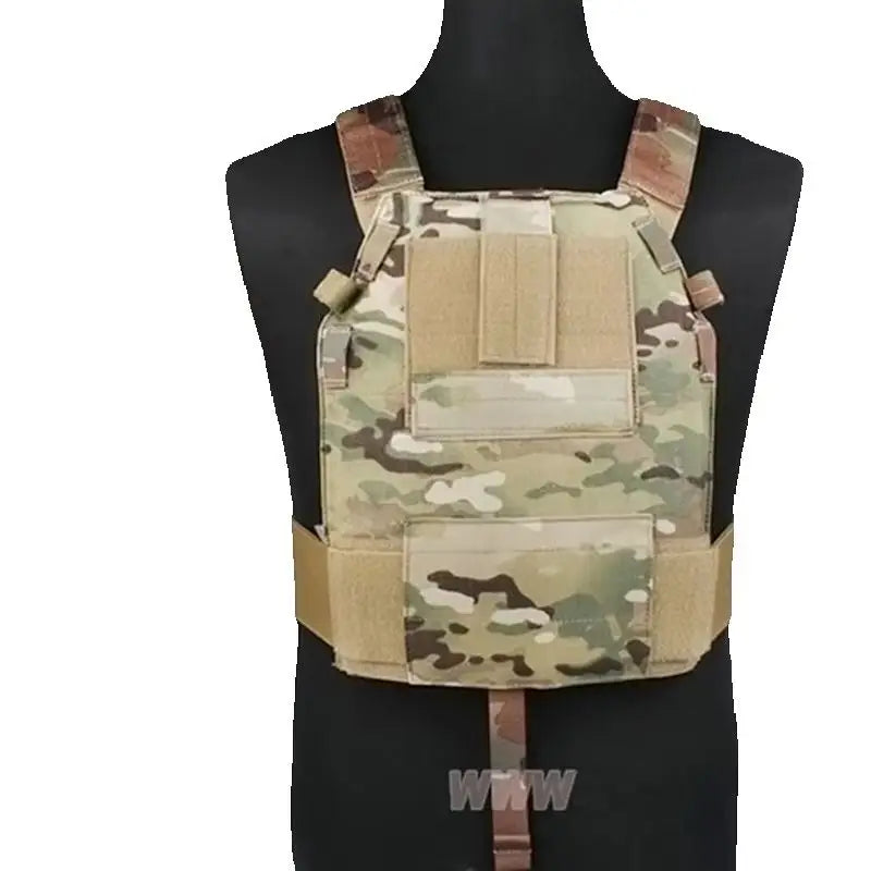 Emerson LBT6094 Style SLICK Medium Plate Carrier Tactical Chest Rig Paintball Hunting Vest Gear Body Armor MC BLACK CB