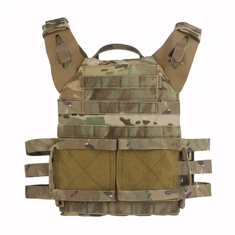 Tactical JPC 2 Vest Breathable Jumper Plate Carrier JPC 2.0 Molle Ranger Green Hunting Vests Airsoft Chest Rig Accessories
